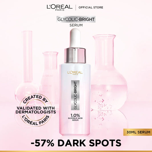 Sale Loreal Paris Glycolic Bright Instant Glowing Face Serum – 30ml